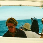 Speedboat filming on Necker Island